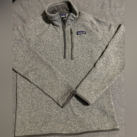 Patagonia Men’s‎ Better Sweater 1/4-Zip Fleece Size S EUC
